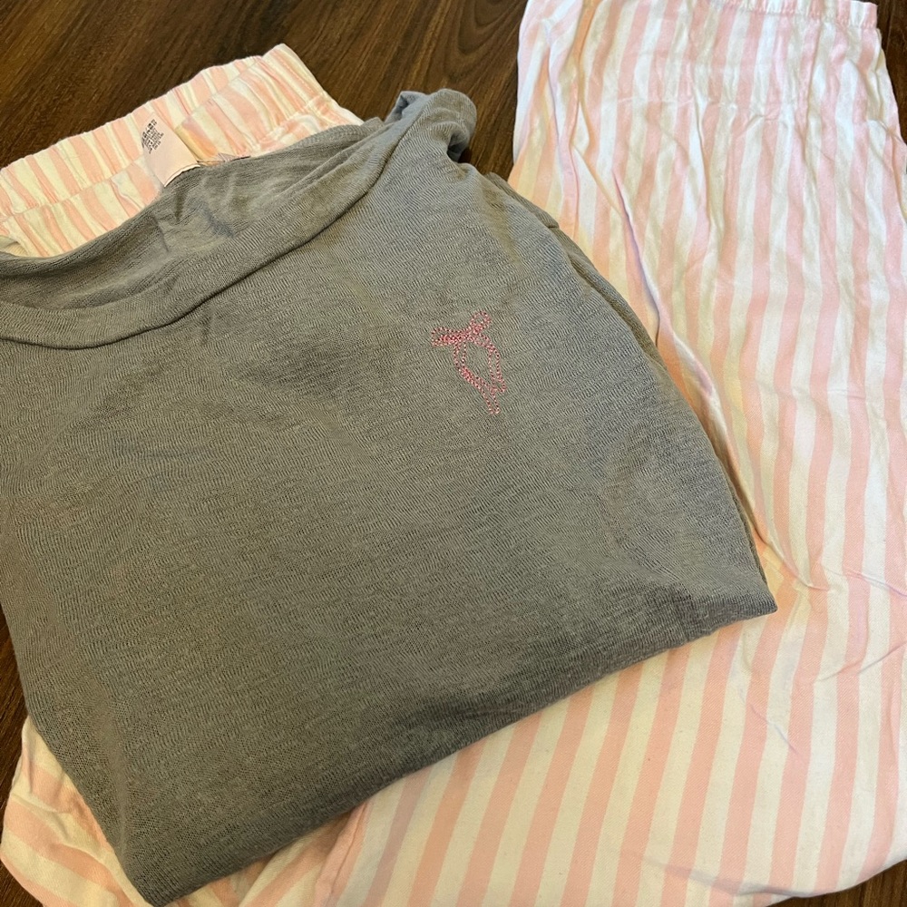 Victoria’s Secret size small long sleeve and pant pajama set